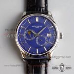 Perfect Replica Patek Philippe Grand Complications Blue Moonphase Dial 39mm Watch